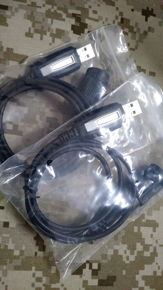 TCA PRC-152A Program line NATO Standard NEXUS/AP136 Programming Cable USB Jack
