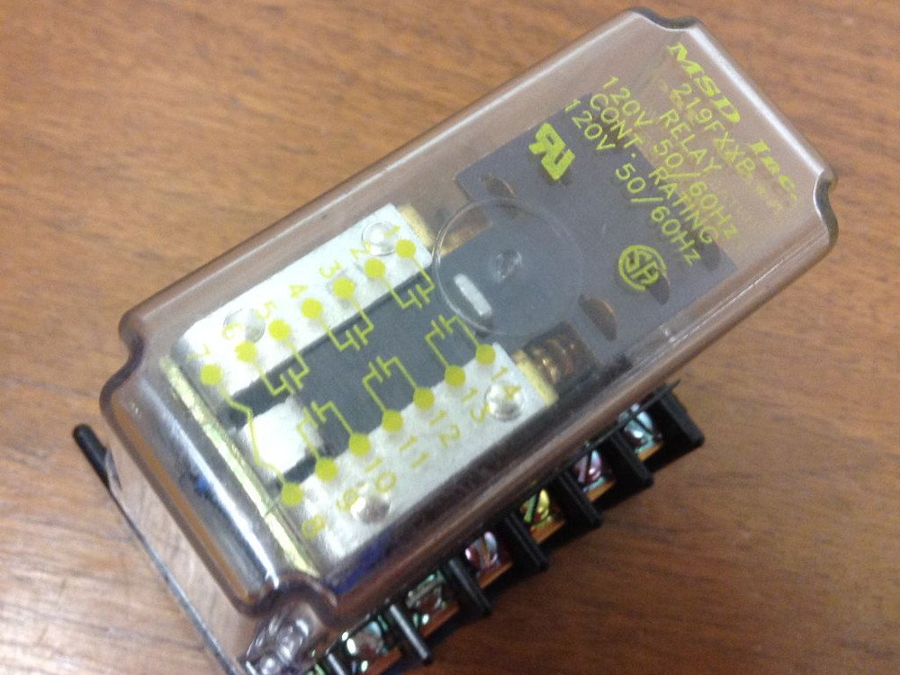 MSD Inc. - Model #219FXXP - Relay