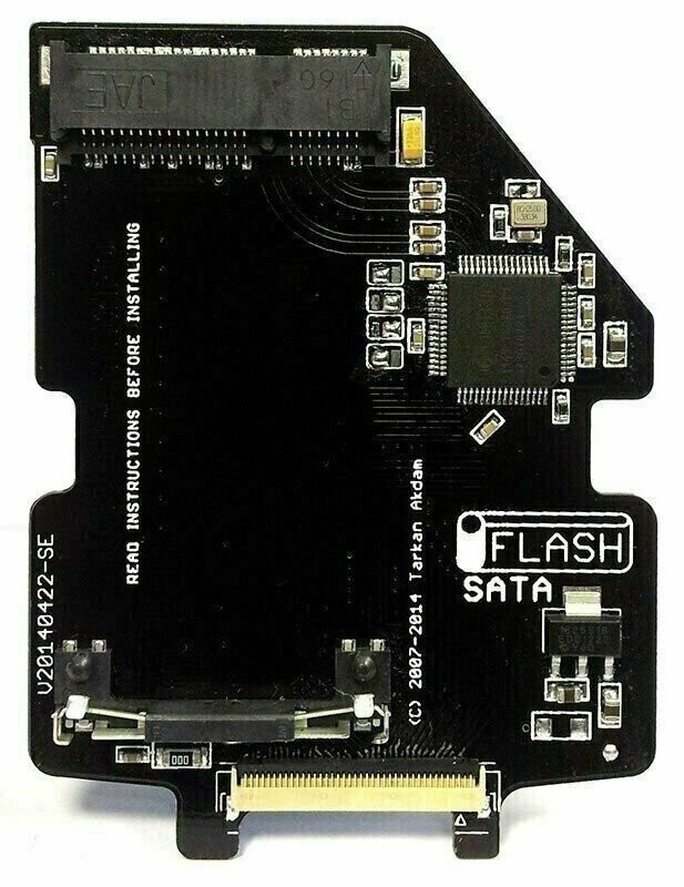 iFlash Sata mSata Adapter for Apple iPod Video Classic 5 6 7 Solid State SSD
