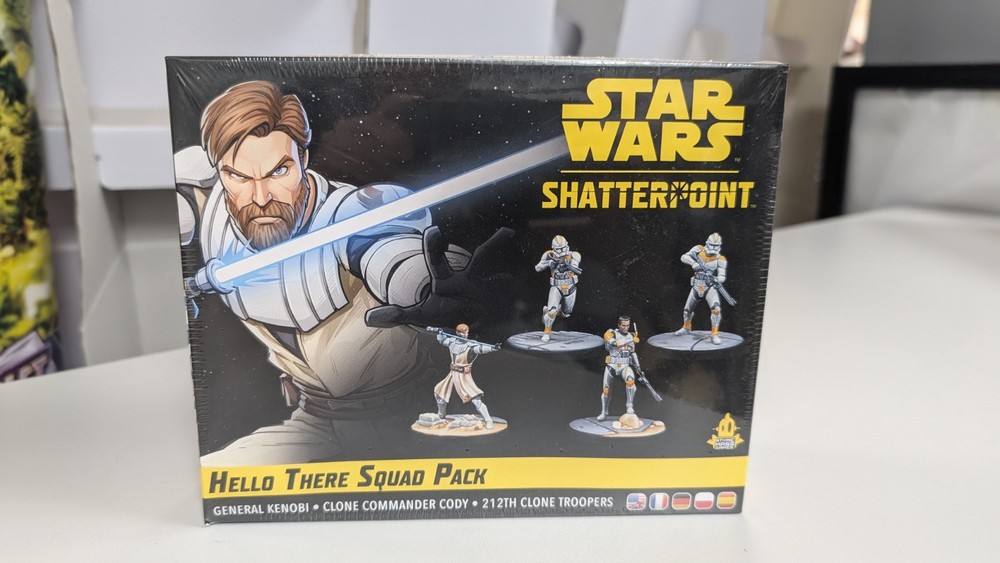 Star Wars Shatterpoint Hello There Squad Pack Sealed General Kenobi