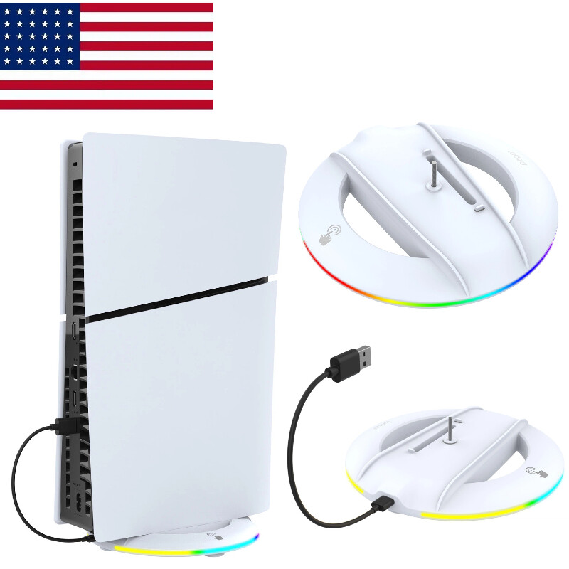 Base Bracket Stand Mount for PS5 Slim Console Digital Optical Holder Accessories