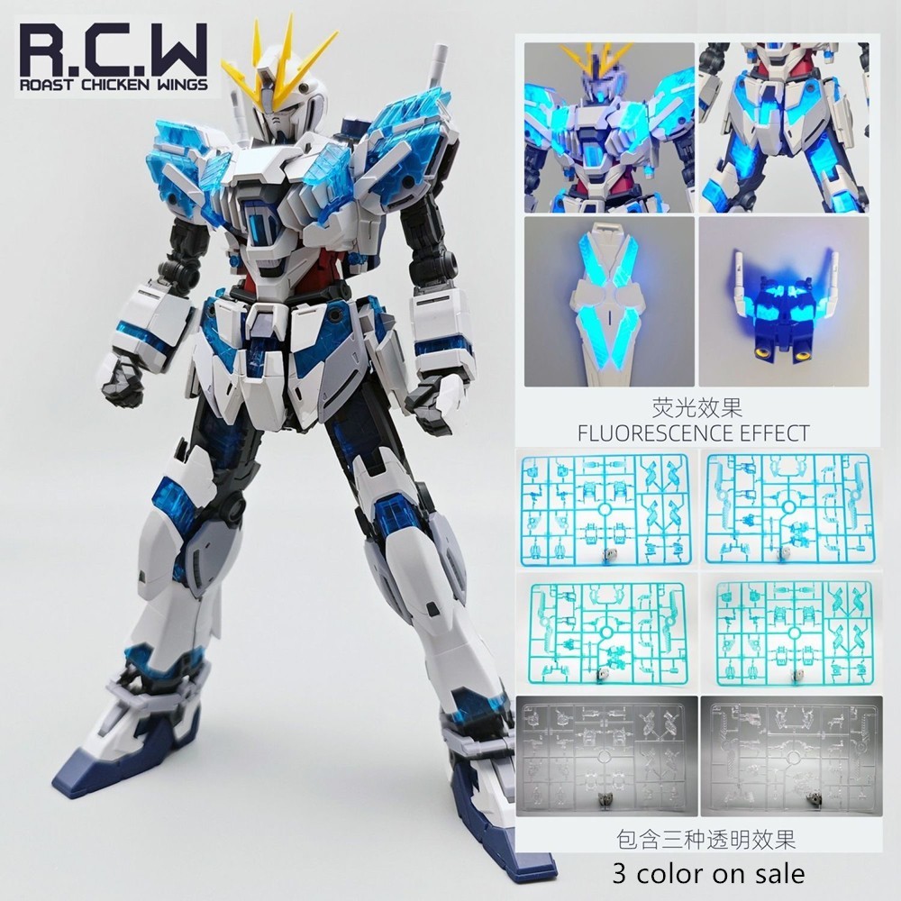 RCW Psycho frame modified part Fluorescence 3 sets for MG 1/100 RX-9 Narrative