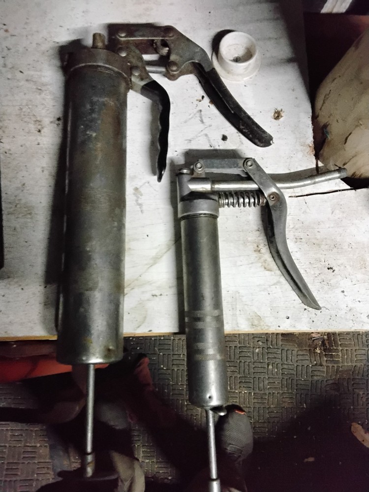 2 Grease Guns Unknown  Manufacturer