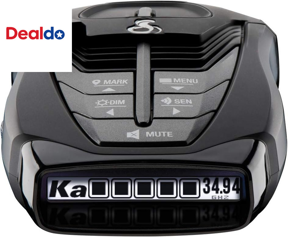 RAD 480I Laser Radar Detector – Long Range Detection, Bluetooth, Apple Carplay a