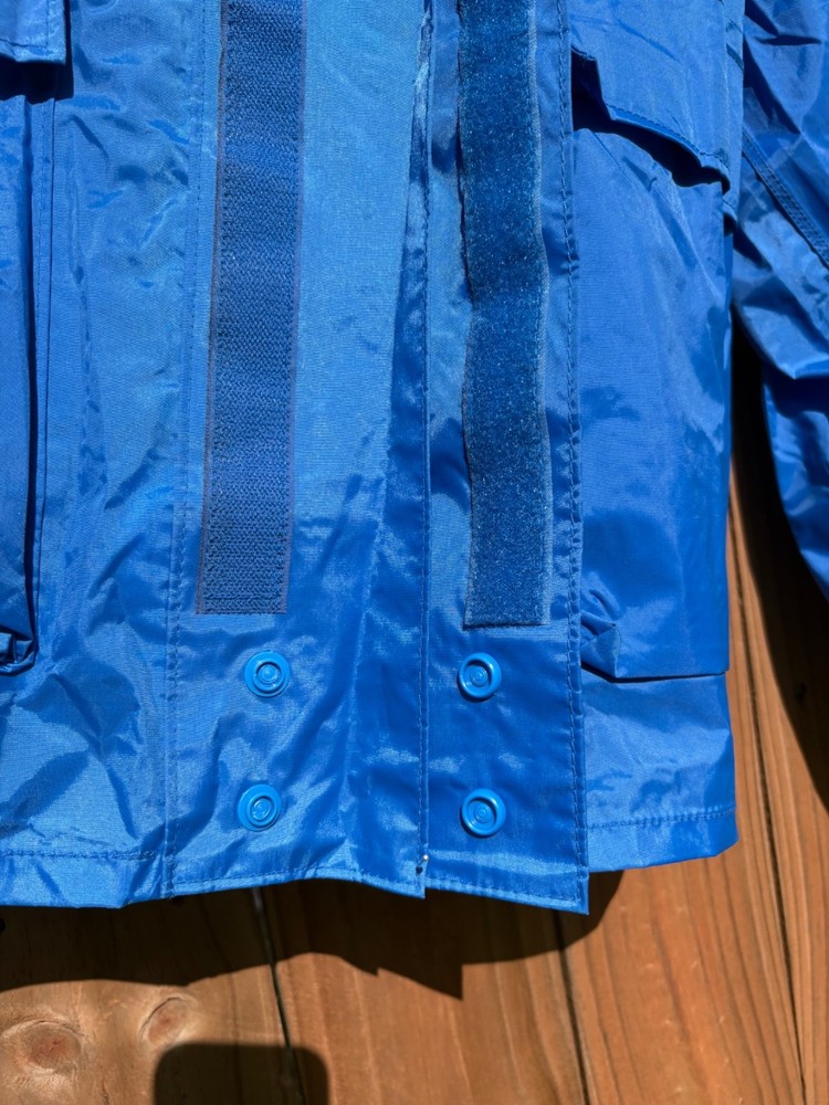 Tour Master, 2-Piece, Men's, Medium Size, Motorcycle Rain Suit, Blue, Pre-owned