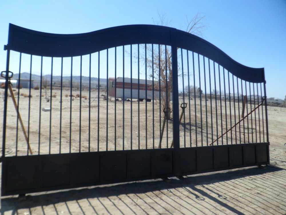 Wrought Iron Entry Gates (double)