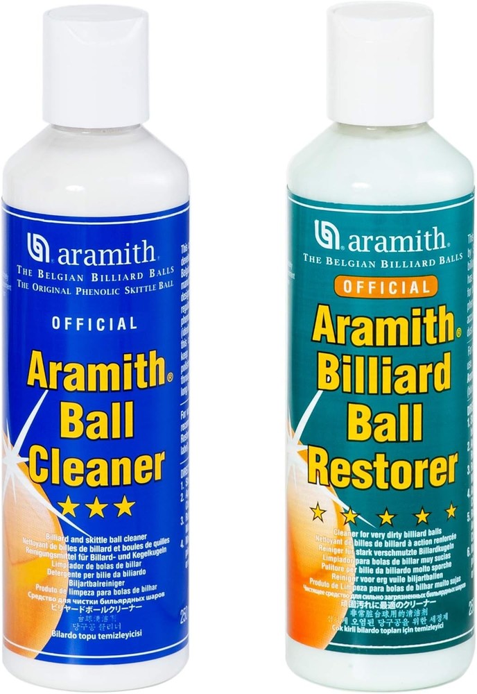 Aramith Billiard Ball Cleaner Restorer 2pk