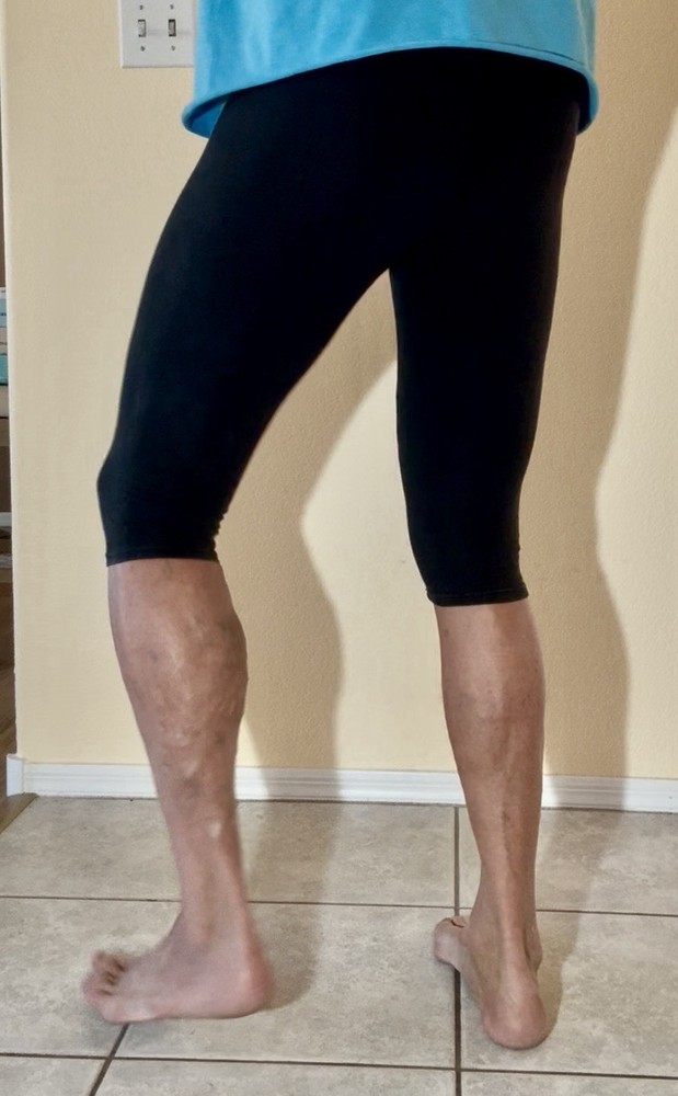 Cotton Spandex Tights 3/4 Legs Medium - Soft, Thin & Stretchy!
