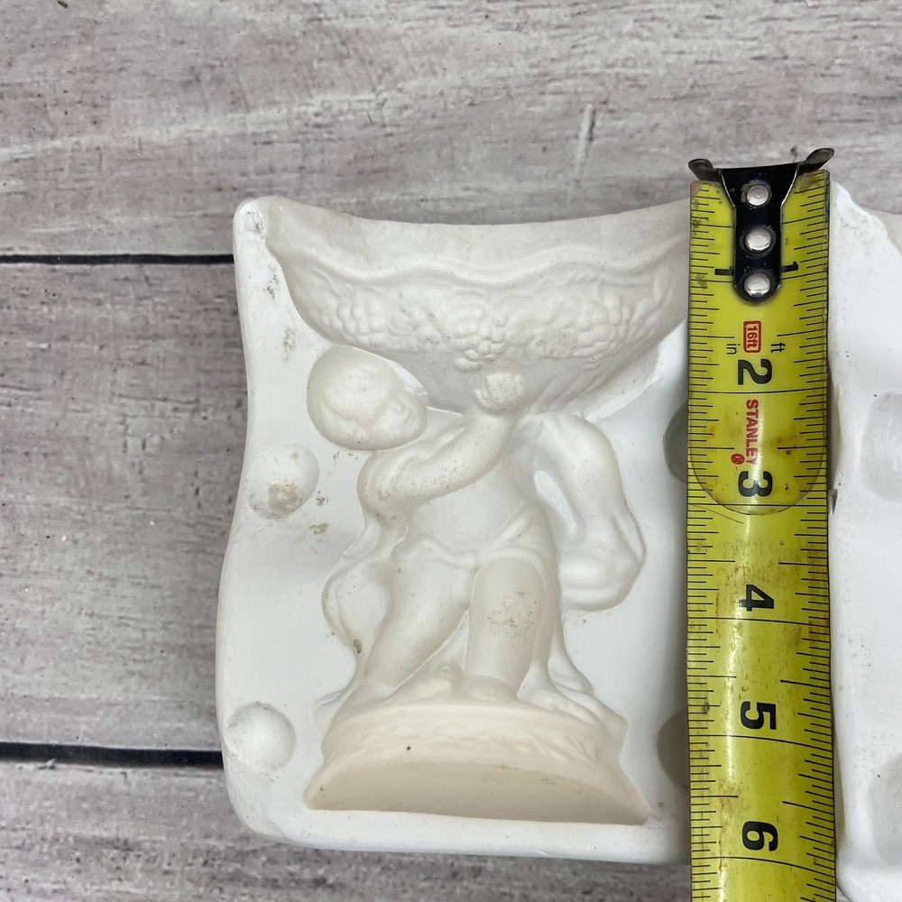 Unbranded Ceramic Casting Mold Cherub Grape Compote #937