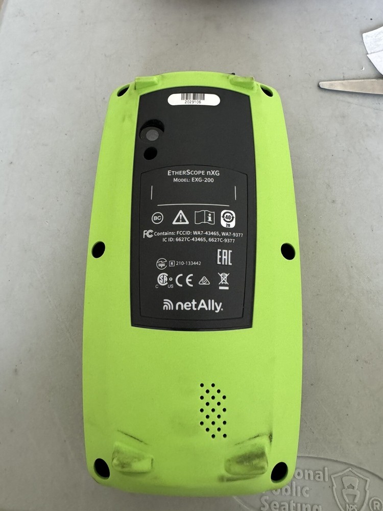 Netally EXG-200-KIT EtherScope nXG Portable Network Expert Professional Kit