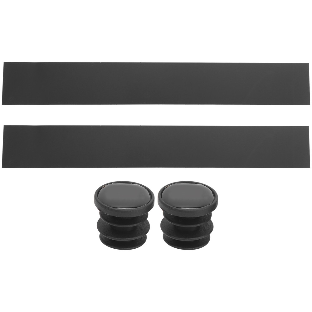 (Black White)1 Pair Handlebar Tape AntiSlip Elastic Cycli CH