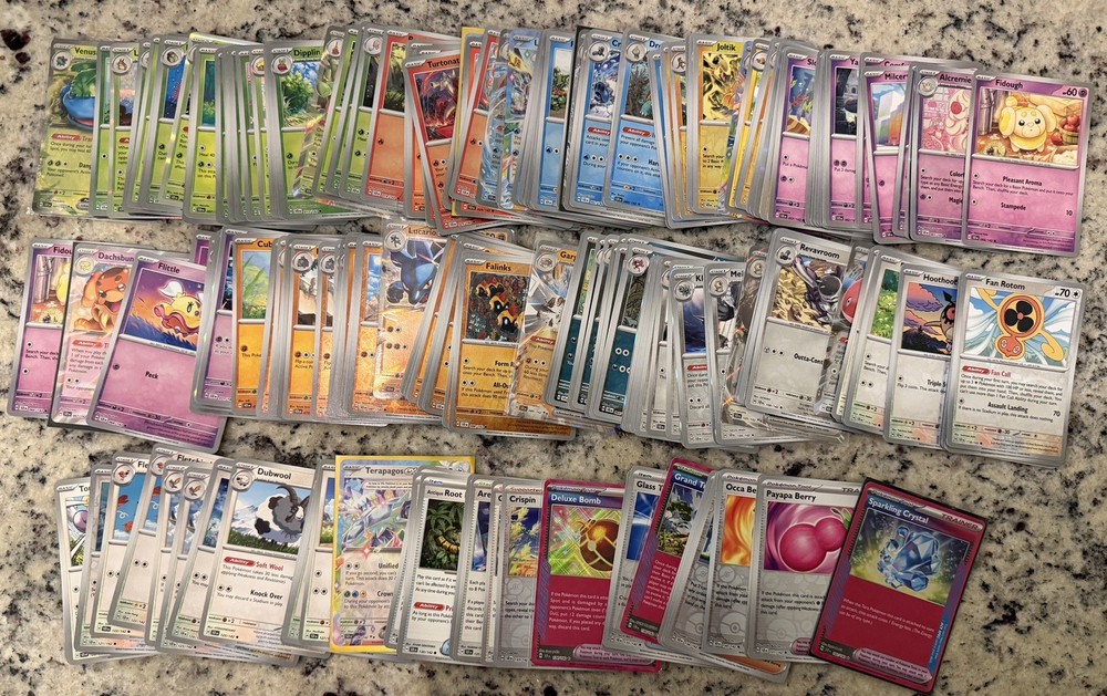 Pokemon Stellar Crown: Complete Base Master Set With Ace Spec And Ex’s 1-142