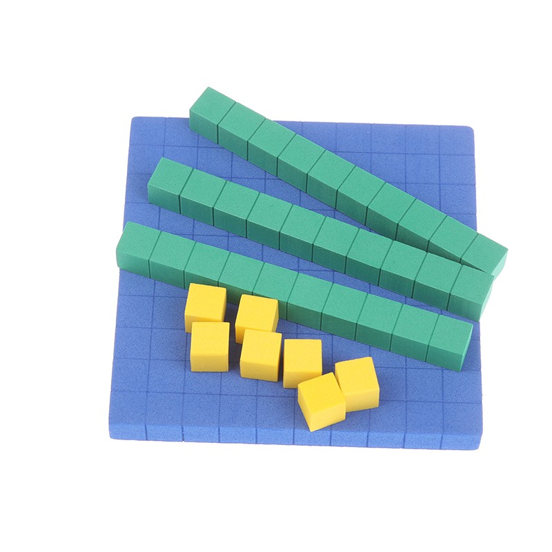Base Ten Blocks 130Pcs For Math Place Value Blocks Base 10 Math Manipulatives