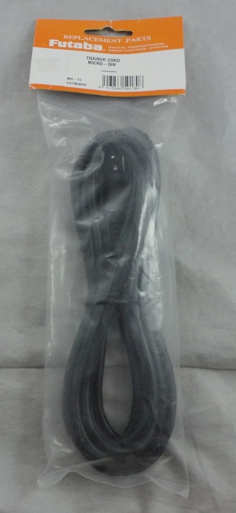 Futaba MD-TC Micro-DIN Transmitter Trainer Cord FUTM4420