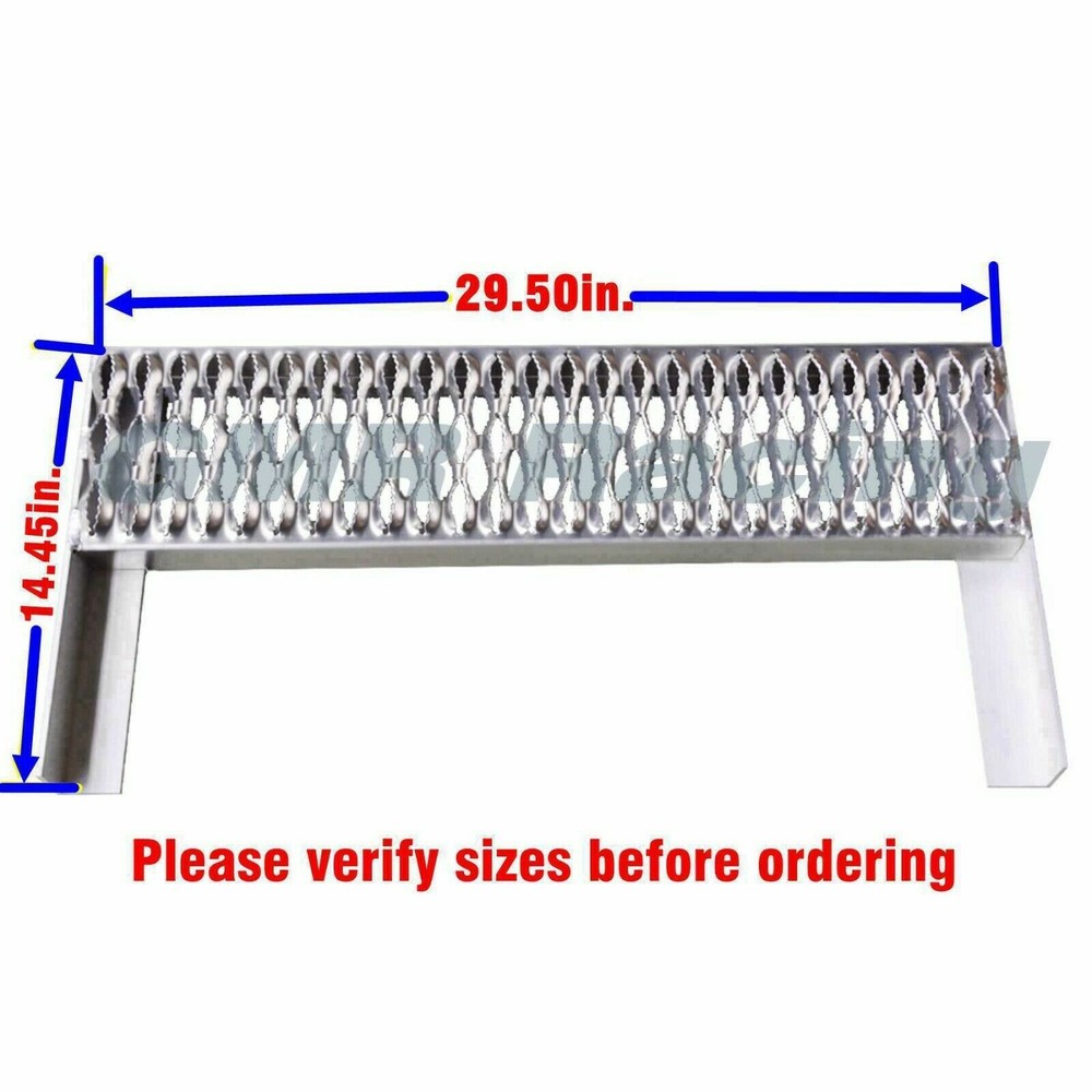 Peterbilt 379 Aluminum Battery Tool Box Bottom Replacement Step - 29.5" Long