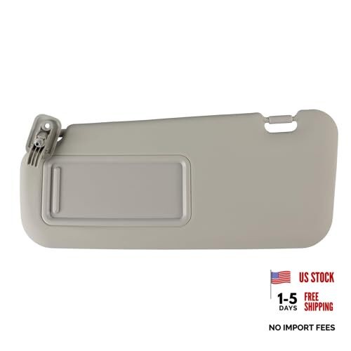 Left Driver Side Sun Visor for Mazda 3 2010-2013, left driver without lights