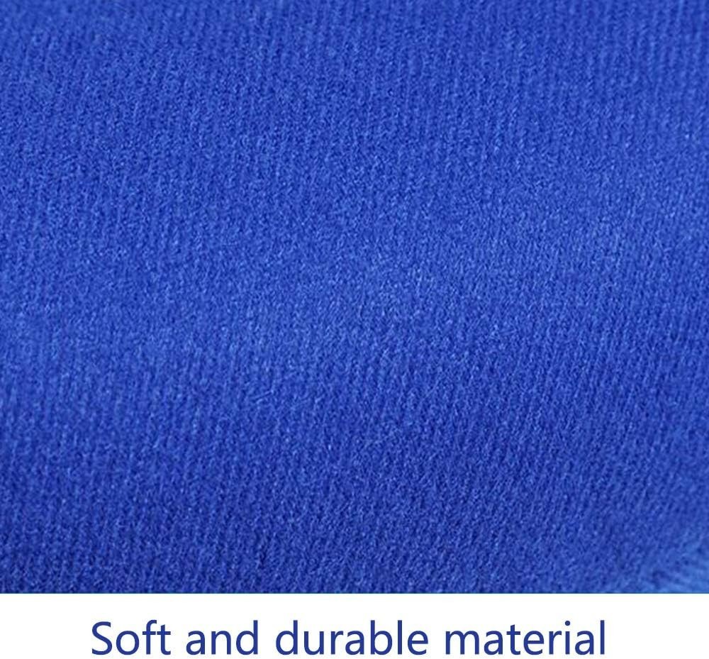 Blue Inflatable Ring Cushion - Reduce Sciatica Pain with Soft, Easy-Clean Design