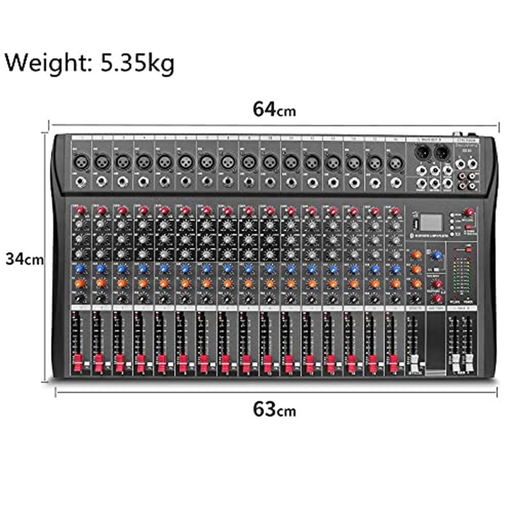 Depensheng DX16 DJ Sound Controller Interface w/USB Drive for Computer Record...