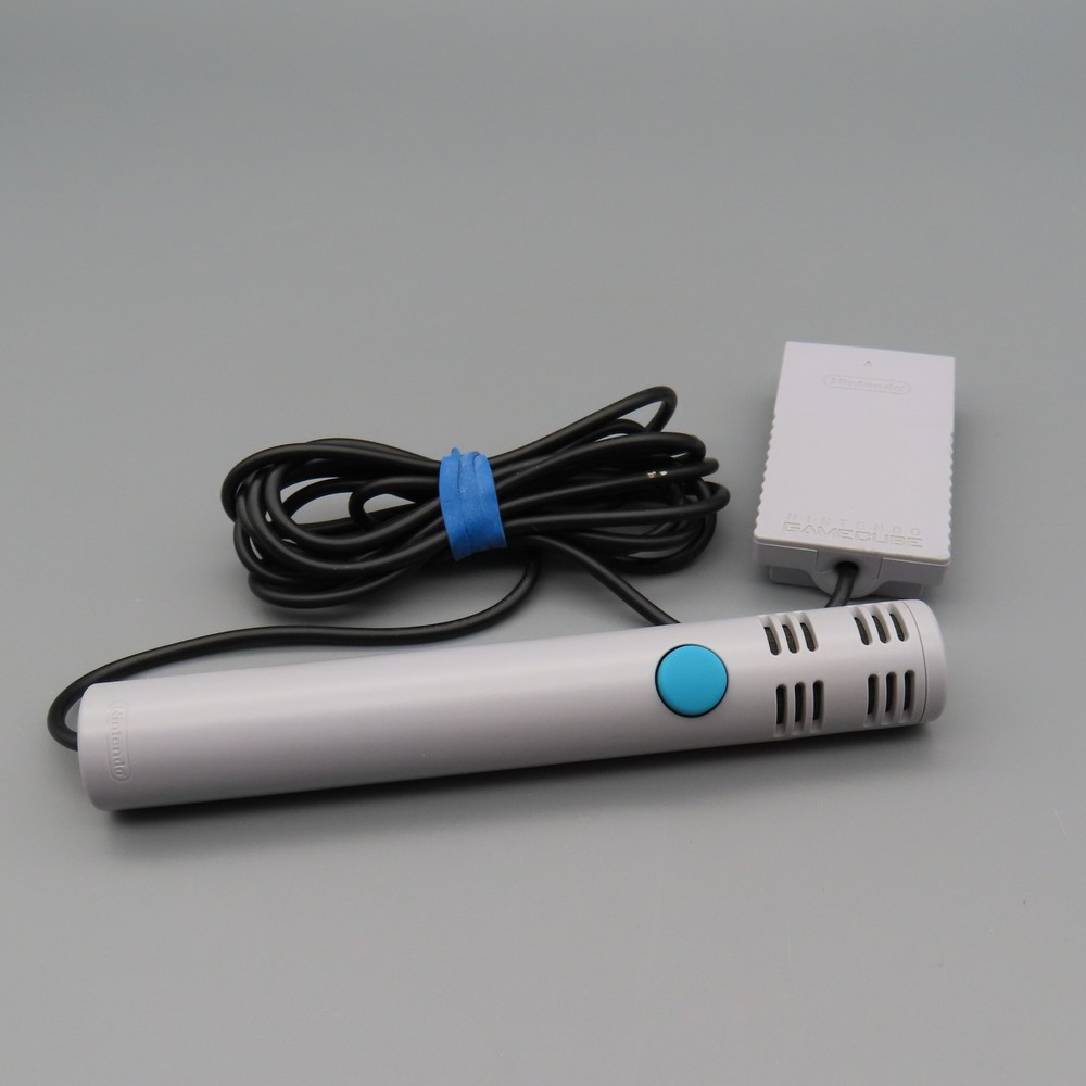 Nintendo GameCube Microphone DOL-022 Official OEM Mic Accessory for GameCube Con