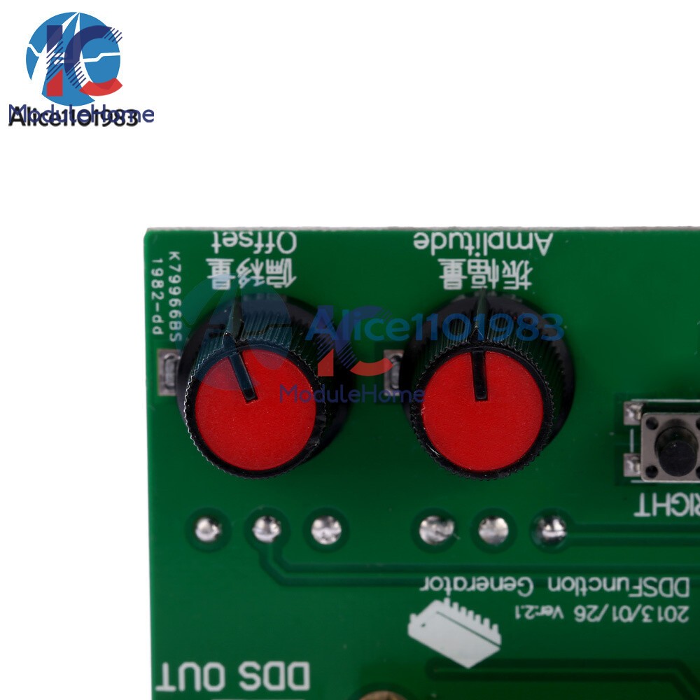 1-10pcs DDS Function Signal Generator Module Sine Square Sawtooth Triangle Wave