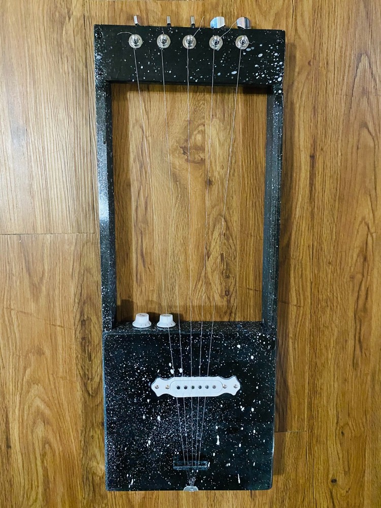 Eritrean & Ethiopian Kirar – 5-String Traditional Handmade Lyre