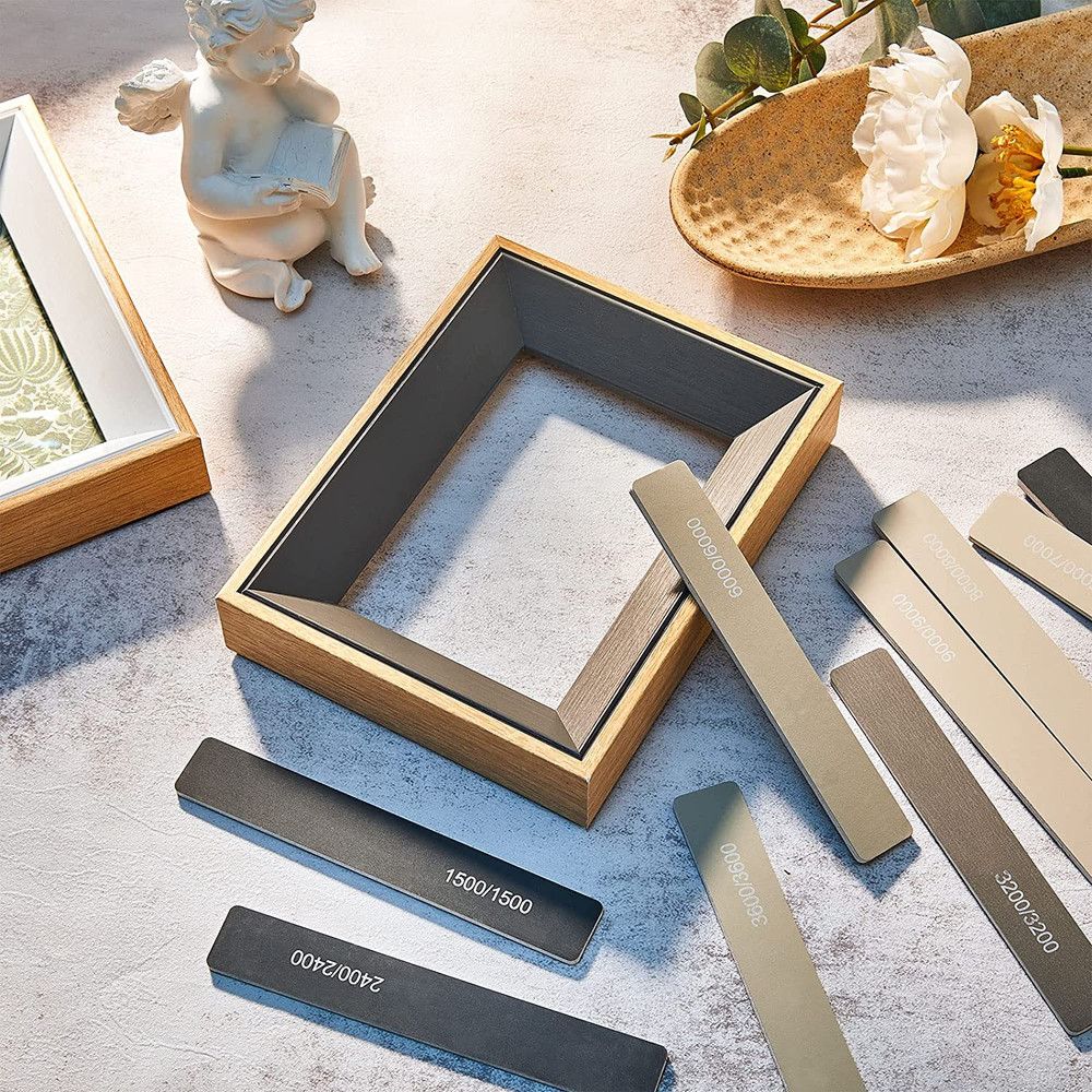 20 Pieces Sanding Sticks for Plastic Models Polishing Sanding Sticks Tools