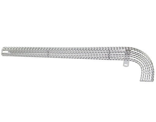 ORIGINAL! 26 LOWRIDER LUCKY 7 TWISTED CHAIN GUARD CHROME.
