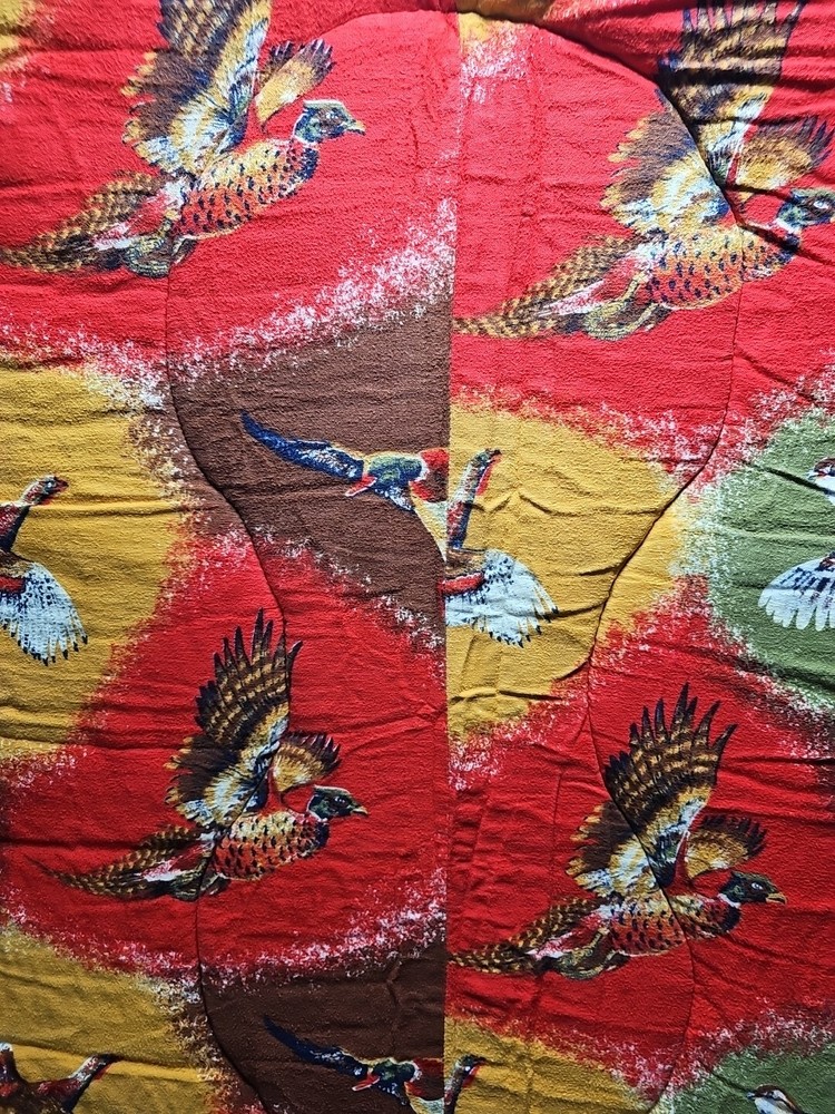 VTG Emar Sleeping Bag W/ Ducks & Pheasants