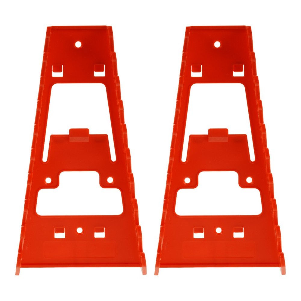 2 Pcs Garage Tool Holder Wrench Storage Organizer Pegboard Tools Shelves