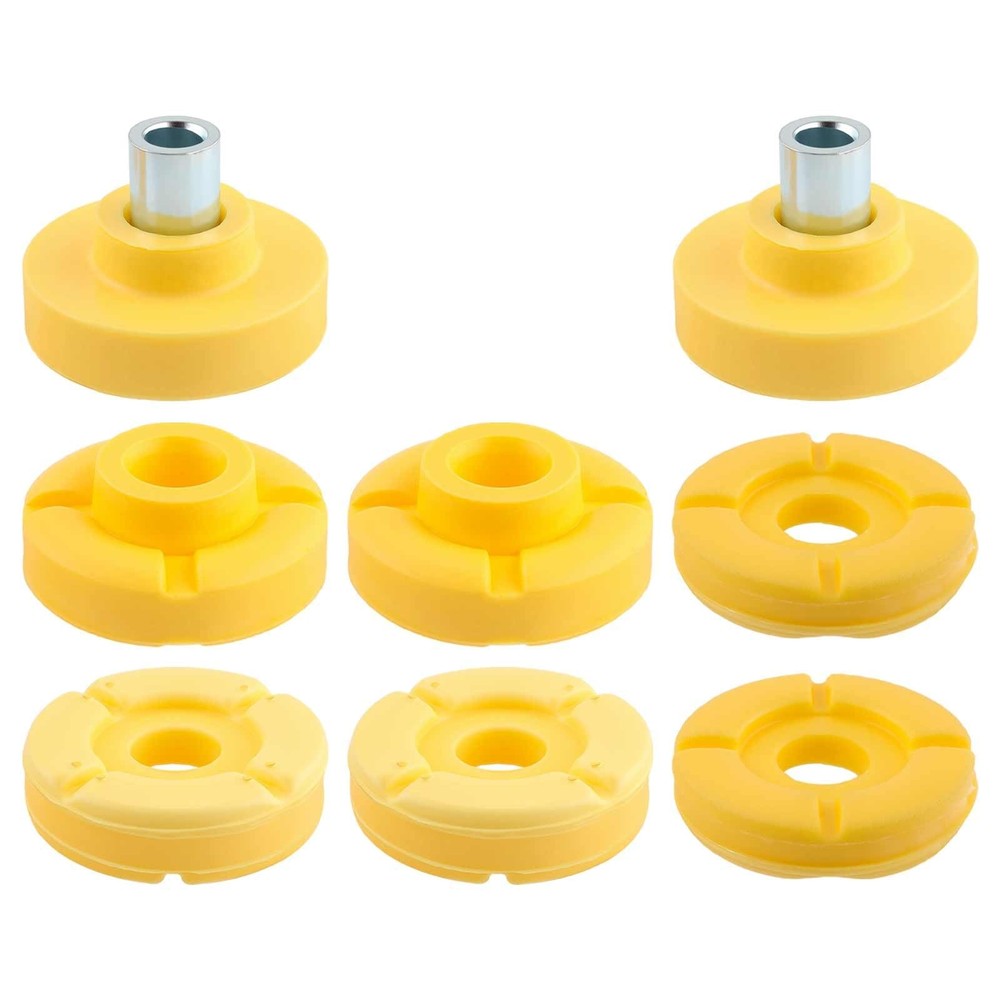 8PCS Front Rear Lower Upper Shock Strut Mount Support Bushing Fit for BMW X5 ...