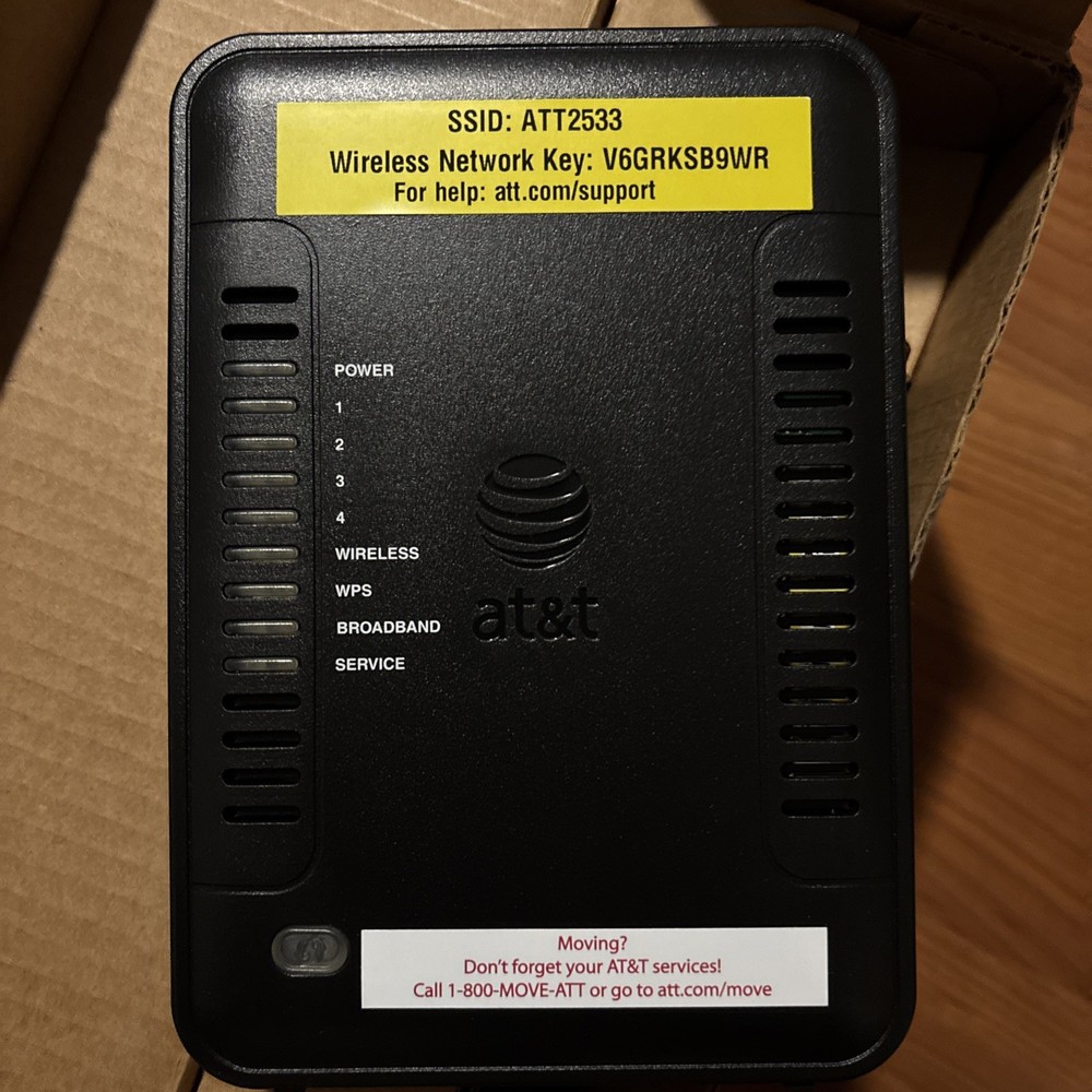 ATT Modem/Router model7550