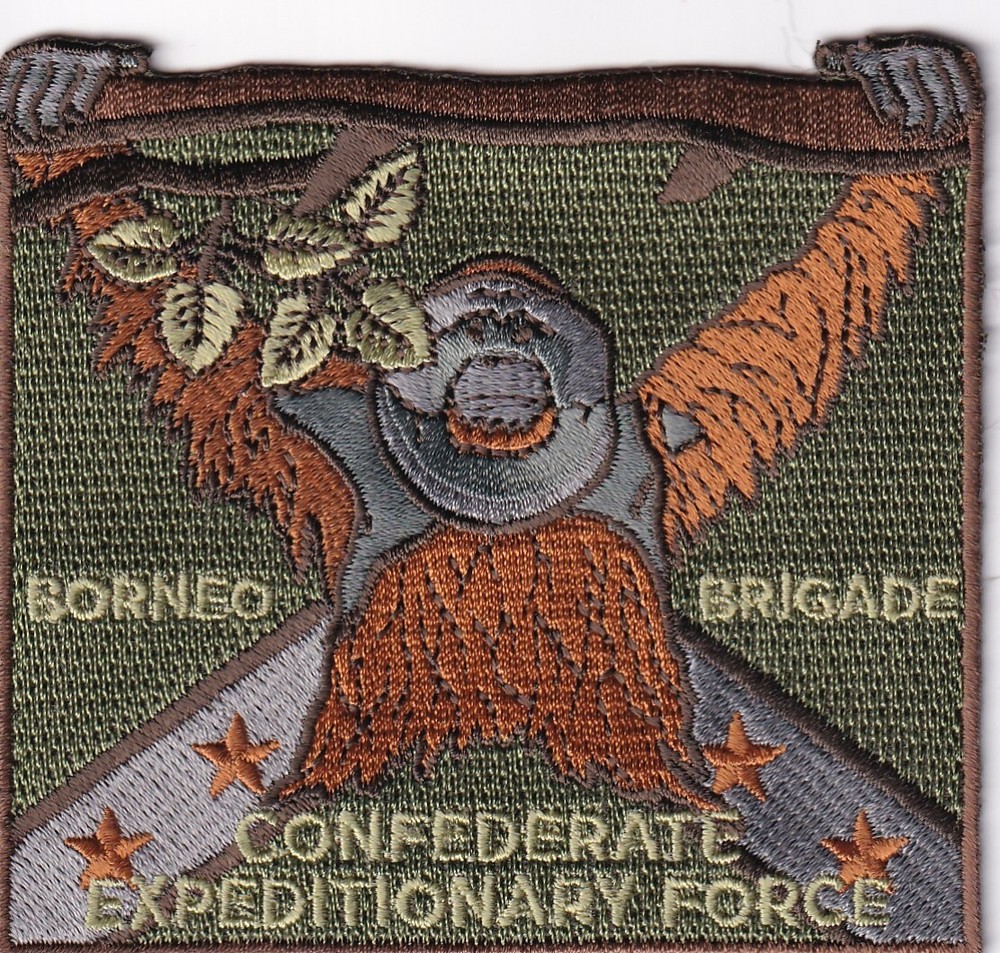 Confederate Expeditionary Force Borneo Brigade patch