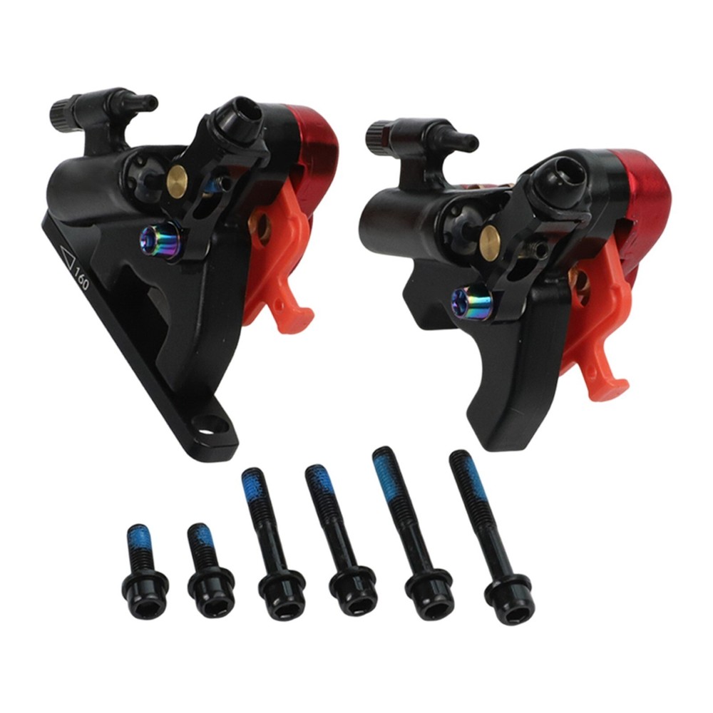 Smooth and Powerful Line Pulling Hydraulic Disc Brake Caliper for Road Bikes