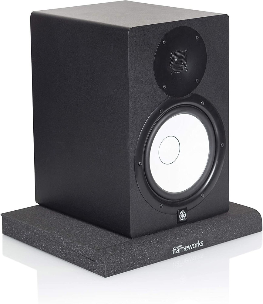 Gator Frameworks Acoustic Foam Isolation Pads for Large Studio Monitors