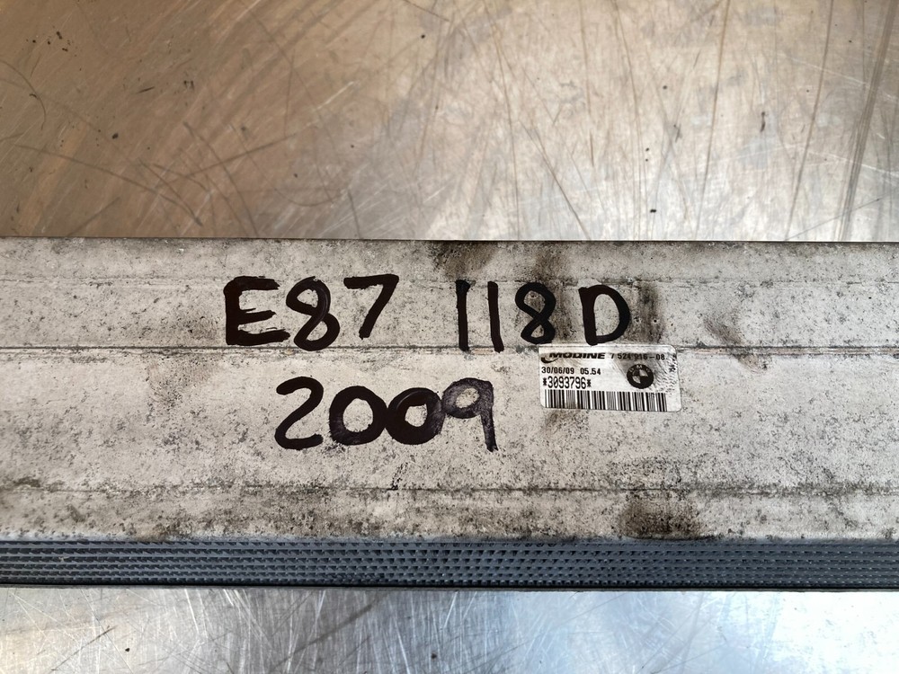 Bmw e81 e82 e87 e88 charge air cooler intercooler 7524916 116d 118d N47 2008-13