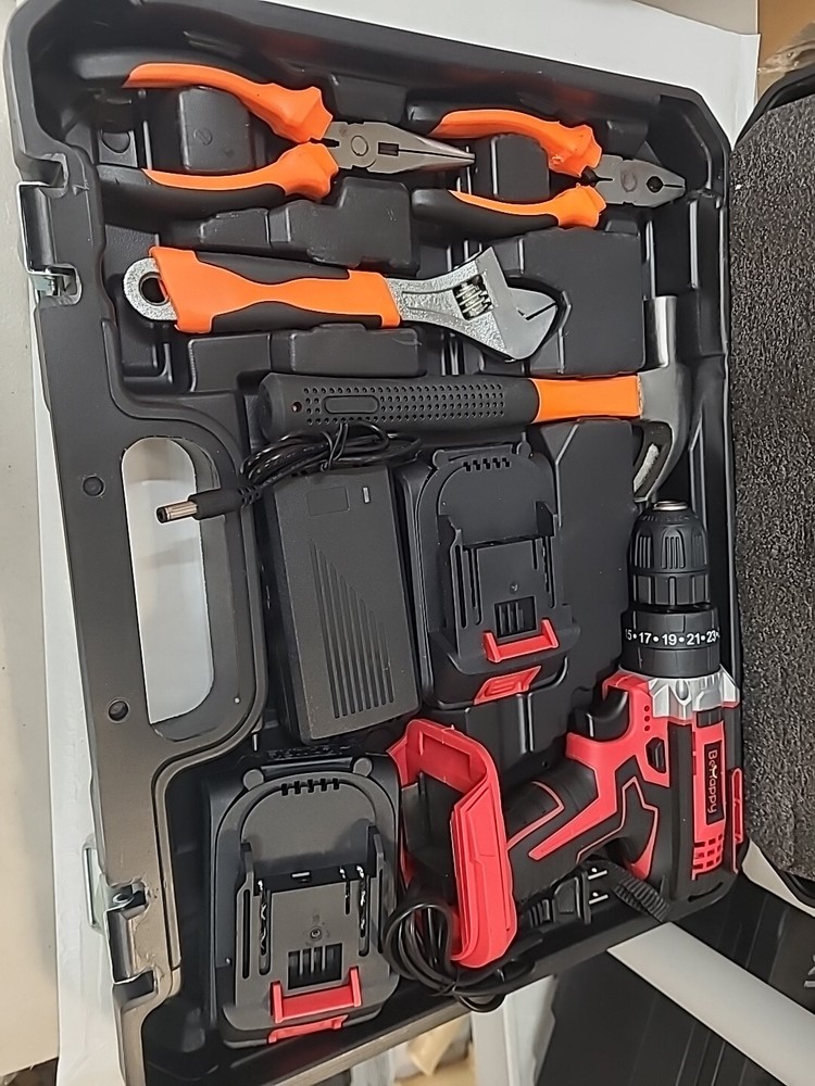 BE HAPPY 21V POWER TOOL SET