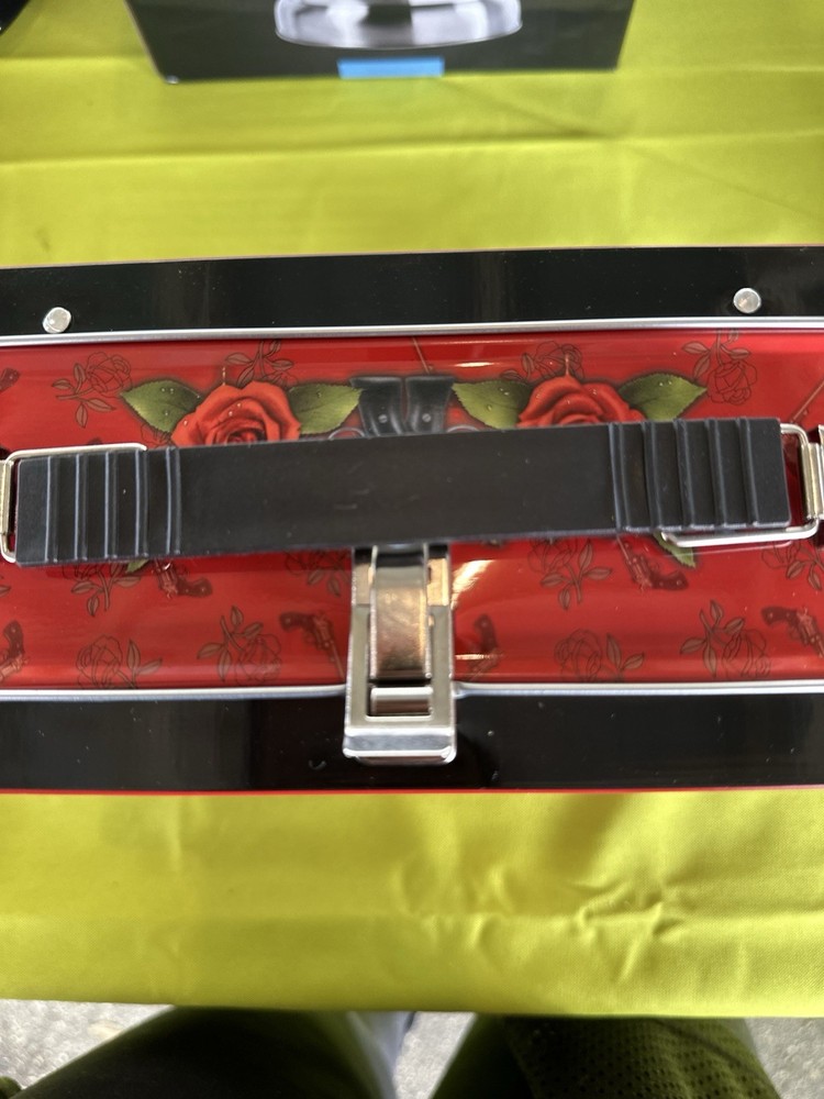 GRATEFUL DEAD Lunch Trinket Tin Embossed Box NEW