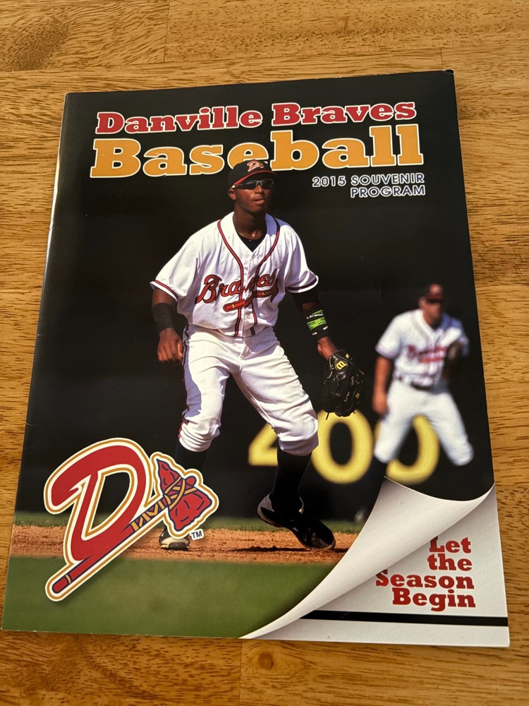 Danville Braves Baseball 2015 Game Program - Appalachian League