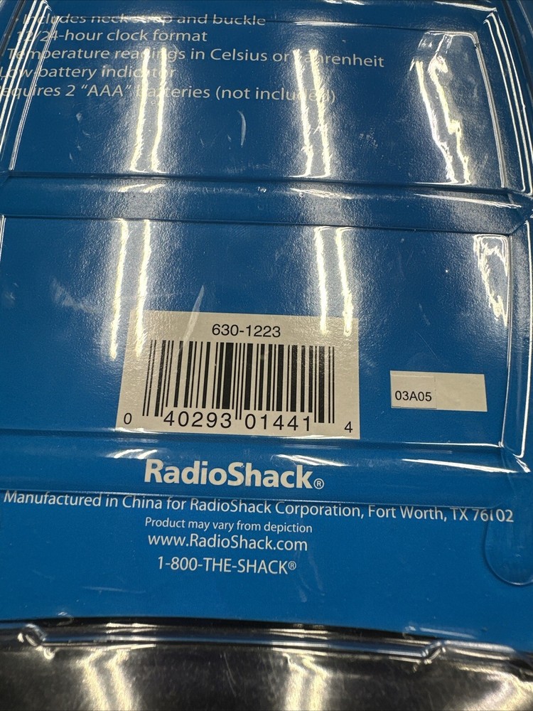 Digital Compass - Handheld - RadioShack Model 63-1223