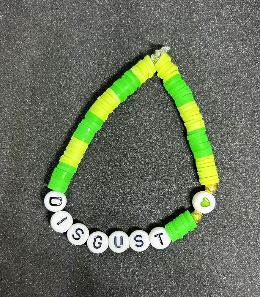Disgust (Inside Out) Heishi Bracelet