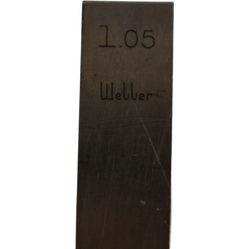 Weber 1.05mm Rectangular Steel Gage Block Inspection
