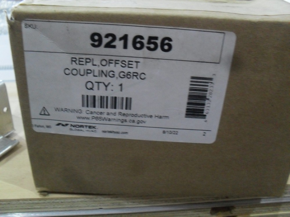 Nordyne 921656  Replacement Offset Coupling