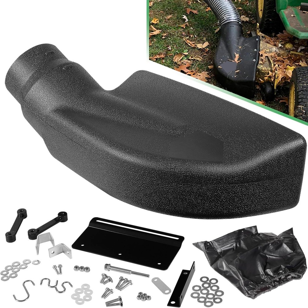 62468 Adapter Mow-N-Vac Kit Leaf Vacuum Bagger Universal Deck Boot Chute