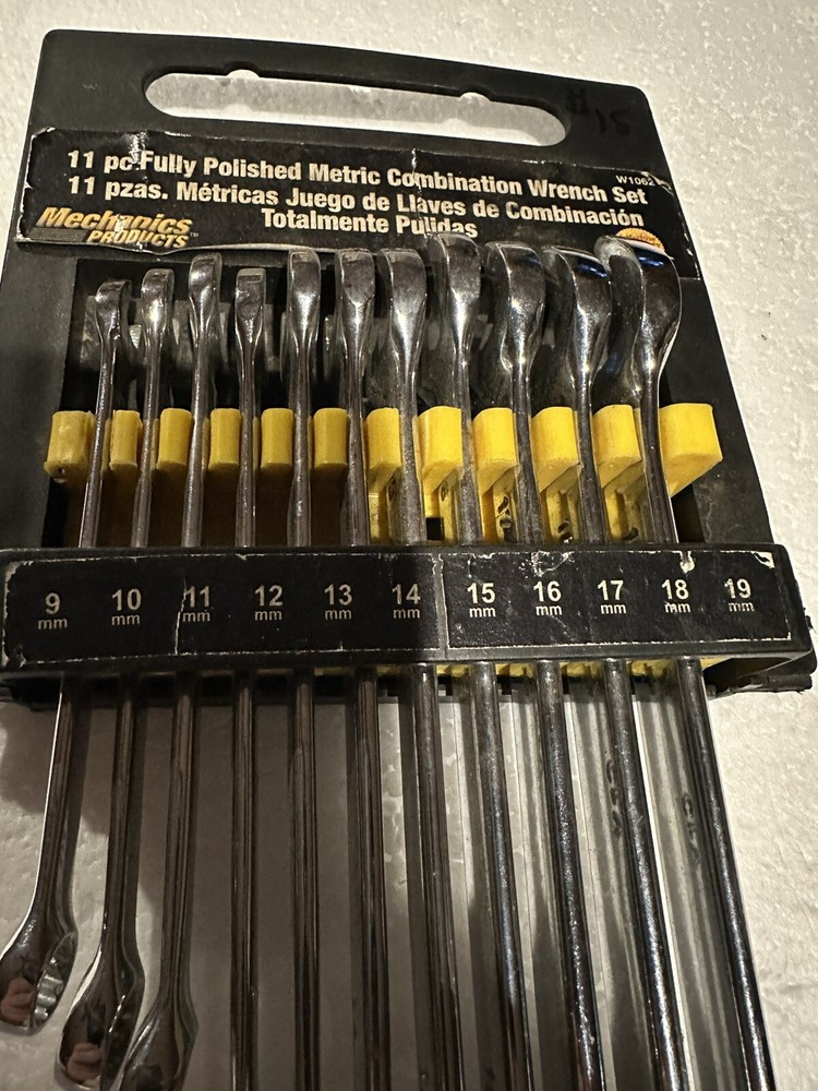 11 Pc Metric Wrench Set Made By Performance Tools