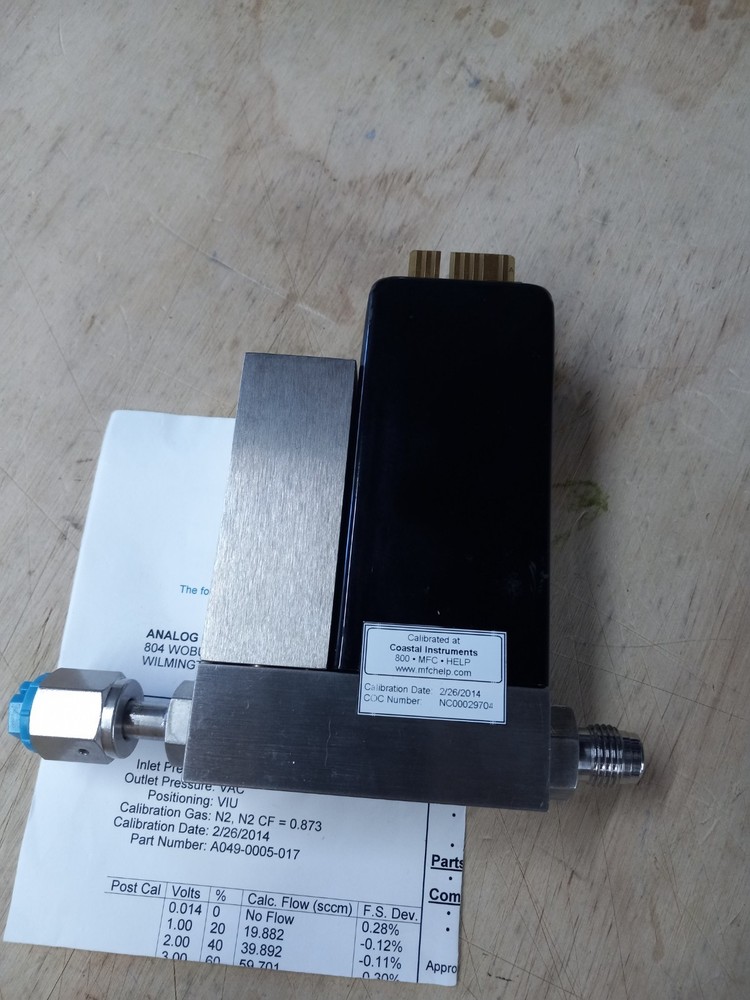 Unit UFC-1200A Mass Flow Controller Gas CL2 100 SCCM