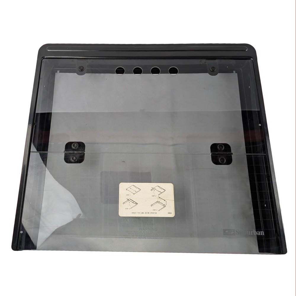 Suburban 3 Burner Stove Top & Glass Cover Replacement Cook Top RV Camper Trailer