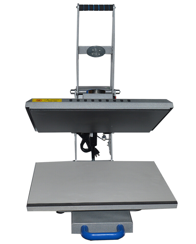 Techtongda Slide-out Semi-Automatic Flat Heat Press Transfer Machine 15*15"