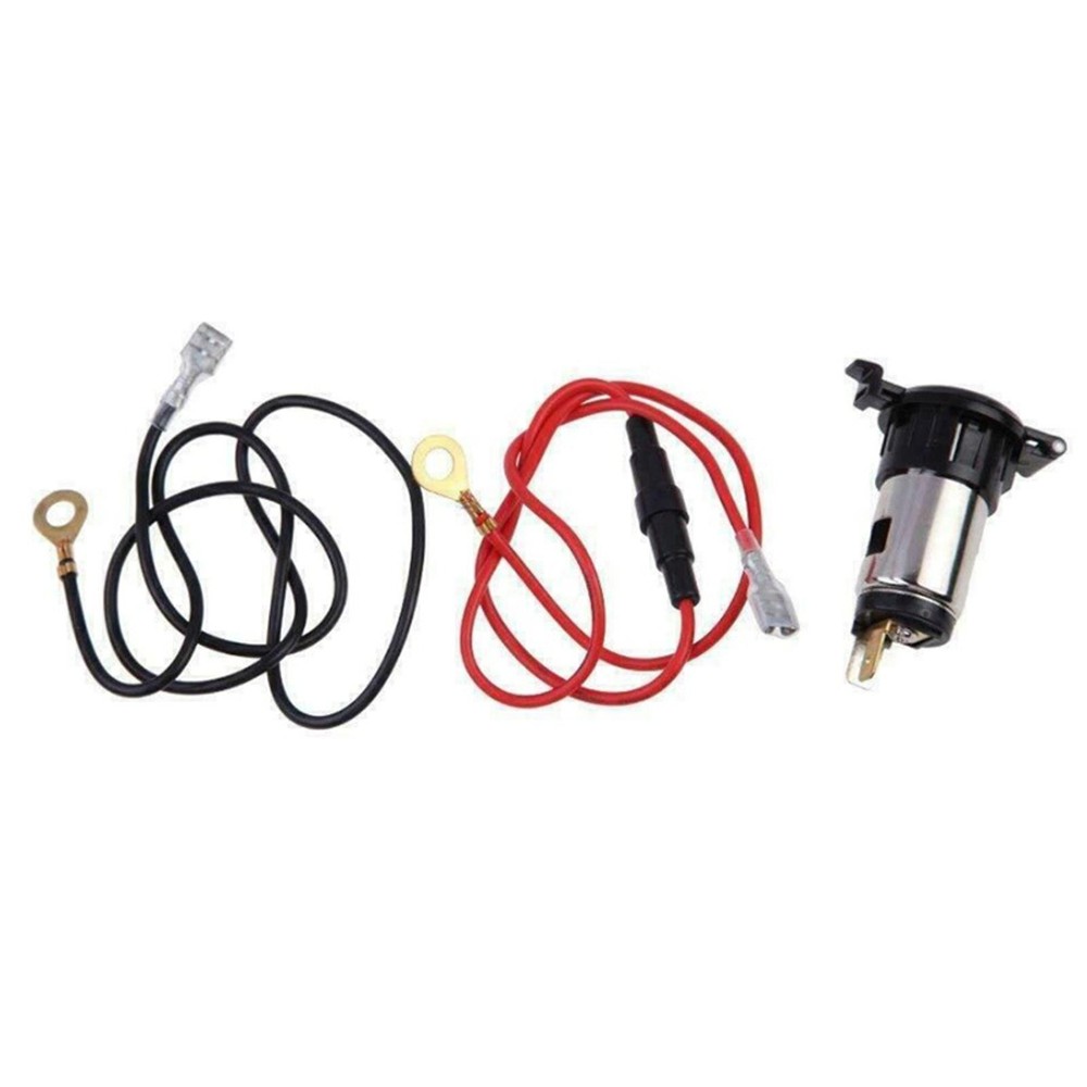 12V USB Car Cigarette Lighter Socket Charger Power Adapter Outlet Accessory Kit