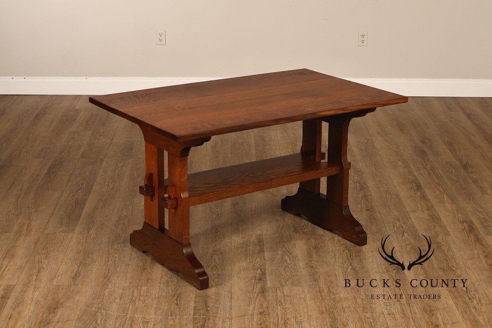 Gustav Stickley Antique Mission Oak Library Table