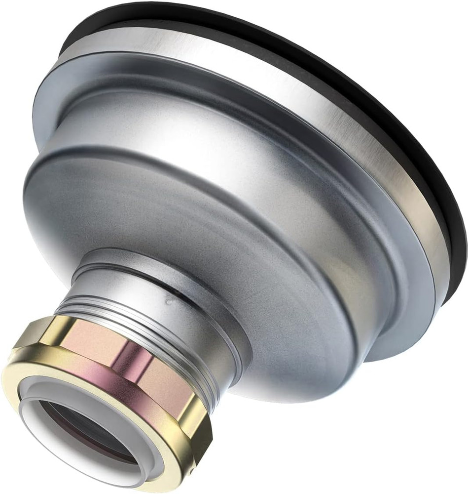 Sink Drain Assembly, Kitchen Sink Drain Strainer Kit with Removable Strainer Bas